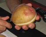Foto del paso 1 de la receta: Patatas al horno en papillote con ajo Perete