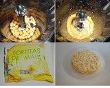 Foto del paso 3 de la receta: Timbal de espinacas y puré de garbanzos con chutney de higos