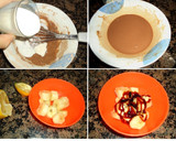 Foto del paso 3 de la receta: Crêpes de chocolate con plátano al caramelo