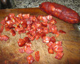 Foto del paso 3 de la receta: Revuelto de chorizo y berenjenas