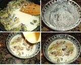 Foto del paso 5 de la receta: Pastel de champiñones y calabacín con jamón