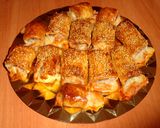 Foto del paso 5 de la receta: Hojaldritos de jamón de pato y queso
