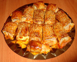 Foto del paso 5 de la receta: Hojaldritos de jamón de pato y queso