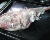 Foto del paso 1 de la receta: Cordero al horno con patatas panaderas