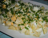 Foto del paso 6 de la receta: Ensalada de papas y huevos al perejil