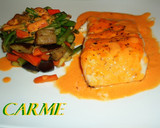 Foto del paso 4 de la receta: Bacalao con salsa de pimiento morrón