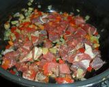 A picture of step 2 of Rice Stew.