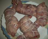 Foto del paso 1 de la receta: Codornices con beicon en salsa