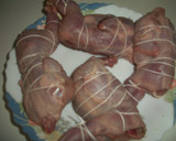 Foto del paso 1 de la receta: Codornices con beicon en salsa