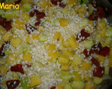Foto del paso 2 de la receta: Risotto de calabaza amarilla, tomates secos y gambas