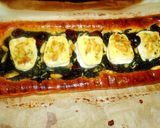 Foto del paso 4 de la receta: Bandas de hojaldre de espinacas y queso