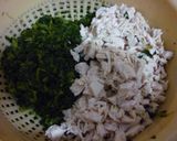 Foto del paso 1 de la receta: Canelones rellenos de pollo y acelga