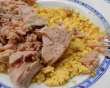 Foto del paso 2 de la receta: Huevos rellenos de surimi con bonito y salsa rosa