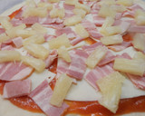 Foto del paso 4 de la receta: Pizza de beicon con piña