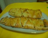 Foto del paso 4 de la receta: Pan trenzado relleno
