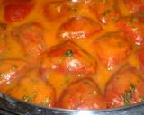 Foto del paso 4 de la receta: Pimientos del piquillo rellenos de bacalao en salsa de tomate