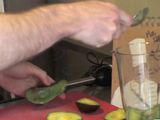 Mousse de chocolate y aguacate