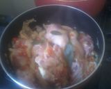 Foto del paso 4 de la receta: Fideos caseritos con estofado de pollo