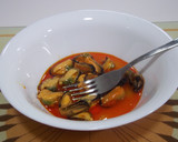 Foto del paso 3 de la receta: Panecillos tostados con salsa de mejillones