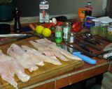 Foto del paso 1 de la receta: Rolls de brótola en el horno de barro