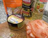 Foto del paso 1 de la receta Milhojas de tomate con surimi y bonito