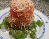 Foto del paso 5 de la receta Milhojas de tomate con surimi y bonito