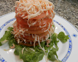 Foto del paso 5 de la receta: Milhojas de tomate con surimi y bonito