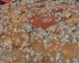 Foto del paso 3 de la receta: Pasta gratinada con salsa de tomate y carne picada