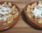 Foto del paso 7 de la receta: Pasta gratinada con salsa de tomate y carne picada