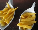 Foto del paso 1 de la receta: Cucharilla de langostinos picantes con mango