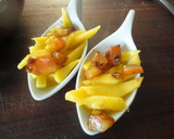 Foto del paso 6 de la receta: Cucharilla de langostinos picantes con mango