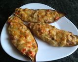 Foto del paso 17 de la receta: Berenjenas rellenas de verdura y longaniza