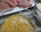 Foto del paso 1 de la receta: Bolitas de pan rellenas de jamón y queso
