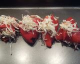 Foto del paso 3 de la receta: Pimientos del piquillo gratinados y rellenos de atún