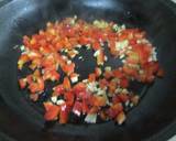 Foto del paso 1 de la receta Macarrones con albondiguitas en salsa de tomate y pimiento