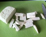 Foto del paso 1 de la receta Tofu con verduras salteadas