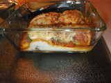 Calabacín relleno con espinacas