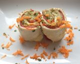 Foto del paso 12 de la receta: Crepes rellenos de aguacate con pimientos del piquillo y atún