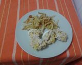 Foto del paso 9 de la receta: Huevos rellenos con patatas fritas 