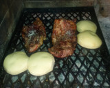Foto del paso 4 de la receta: Arañita Adobada (o Bife Escondido) a la Parrilla