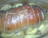 Foto del paso 4 de la receta: Redondo de panceta de cerdo macerada al horno