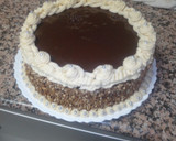 Foto del paso 12 de la receta: Tarta de chocolate rellena de crema de moka