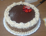 Foto del paso 13 de la receta: Tarta de chocolate rellena de crema de moka