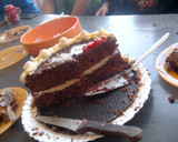 Foto del paso 14 de la receta: Tarta de chocolate rellena de crema de moka