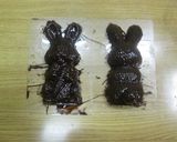 Foto del paso 3 de la receta: Coneja de chocolate rellena de lacasitos