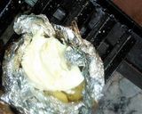 Foto del paso 5 de la receta: Asado a la parrilla de canasta de papas y batatas a la muzza