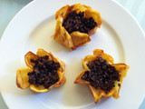 Flores de patata y morcilla sin gluten