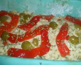 Foto del paso 4 de la receta: Pan de queso, pimiento y aceituna