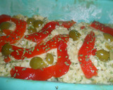 Foto del paso 4 de la receta: Pan de queso, pimiento y aceituna