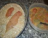 Foto del paso 3 de la receta: Pollo rebozado con maíz frito